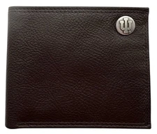 Indiana Hoosiers Genuine Leather Bifold Wallet with Concho by Enmon-New