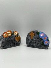 Small Memorial Stones A Piece of My Heart  Forever In My Heart Garden Stones