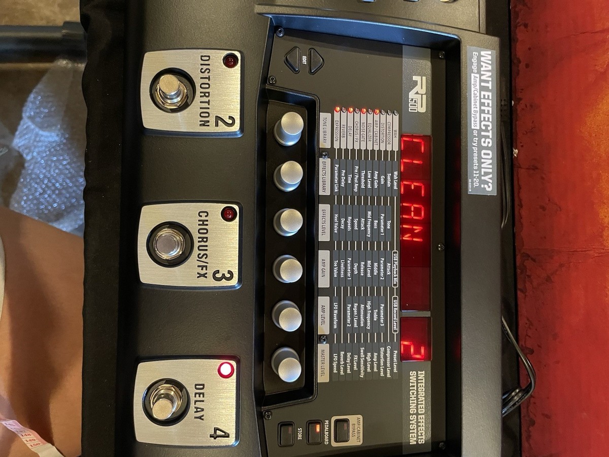 DigiTech RP500 Multi-Effects Guitar Effect Pedal for sale