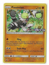 Passimian SM12 Prerelease Black Star Promo Sun & Moon Pokemon TCG Holo LP on eBay