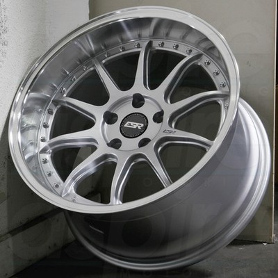 19x9.5/19x10.5 Hyper Silver Wheels ESR CS12 5x114.3 22/22 (Set of 4)  72.56