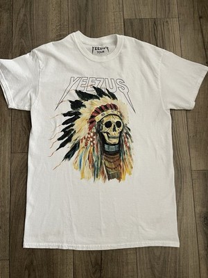 Kanye West Yeezus Tour Shirt White Size Medium