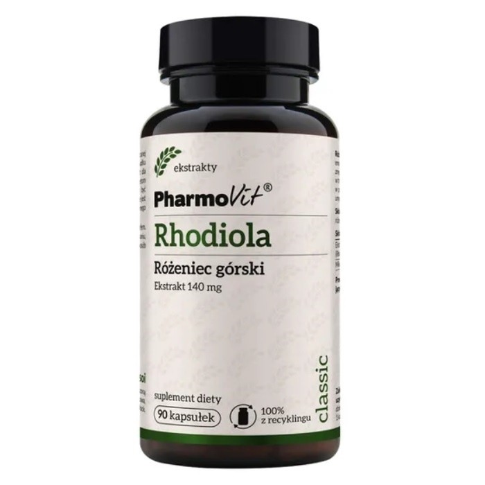 PharmoVit Rhodiola rosea capsules, 90 pcs.