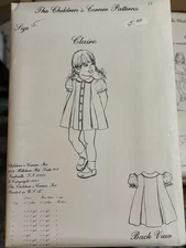 OOP/Vintage The Children's Corner Patterns #55 Claire