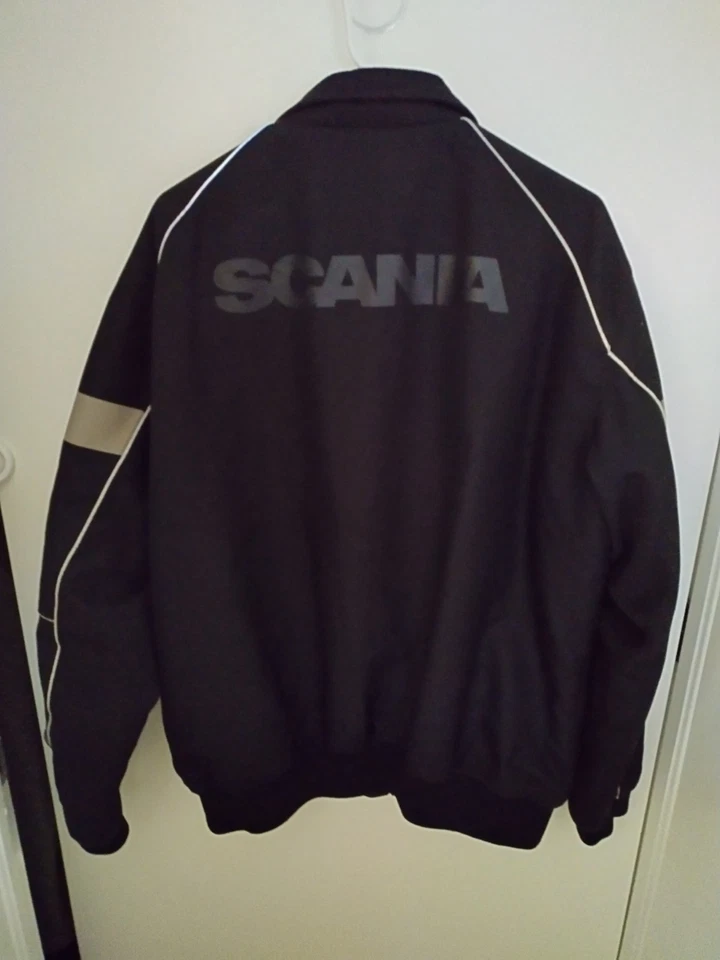 Scania Truck Gear Jacket Coat HGV Driver Black Grey, XL, Reflective, Heavyweight - Image 4 of 4