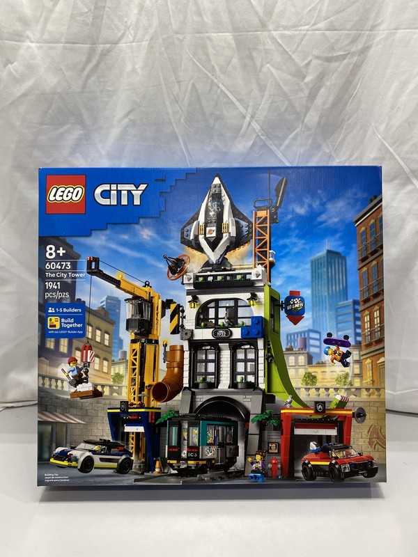 LEGO City 60473 The City Tower 1941pc Set- New & Sealed