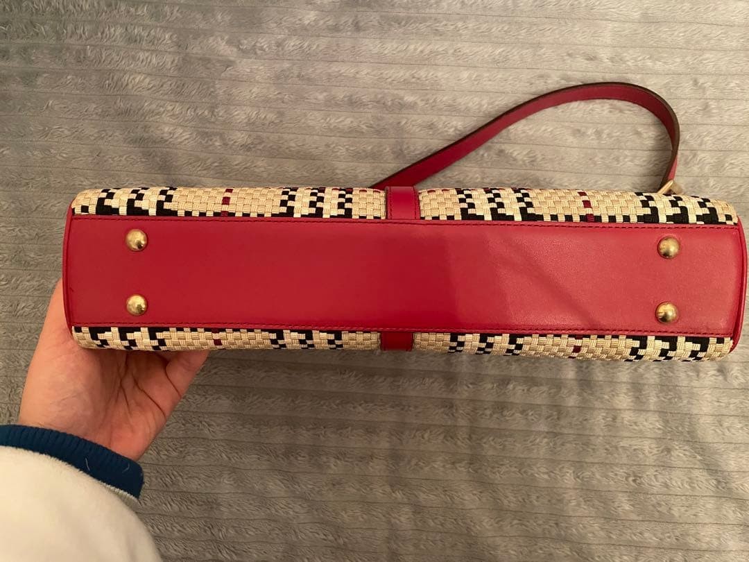 Burberry Blue Label Handbag Shoulder Bag Nova Check Canvas Leather Bag New thumbnail 8