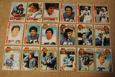 Vintage 1970s Colts Topps Football Cards Lot McCauley Jones Mitchell Washington