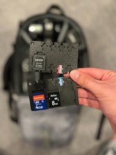 Credit Card Sized SD Card Holder, Micro SD Normal 2pack