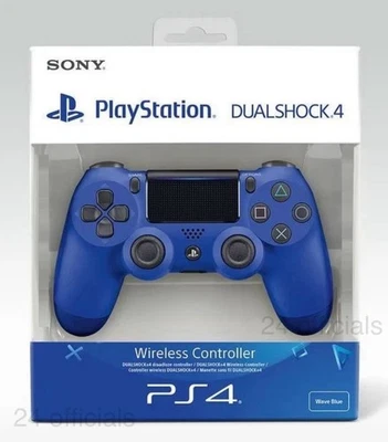 Sony PlayStation 4 Original DualShock 4 V2 Wireless Controller PS4 Wave Blue Neu