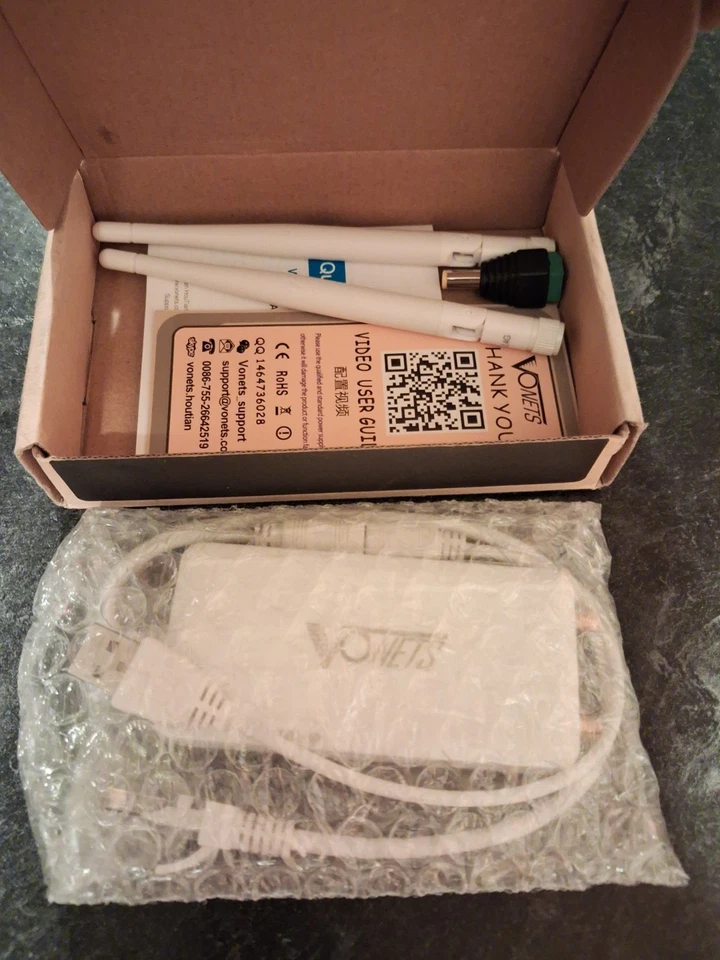 Puente WiFi Alto Rendimiento Vonets VAP11G-300, 300Mbps, Alcance 500M Foto 2 de 4