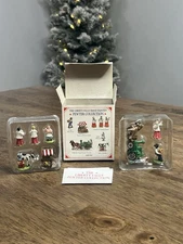 Liberty Falls Hand Painted Pewter Collection set AH199 1999 Set Of 8