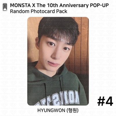 Monsta X The 10th Anniversary POP-UP MD Random Photocard Pack KPOP Monsta X The 10th Anniversary POP-UP MD Random Photocard Pack KPOP
