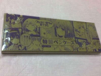 Saekano SPECIAL PEN CASE Original Official Mini Carton Box +Tracking No.