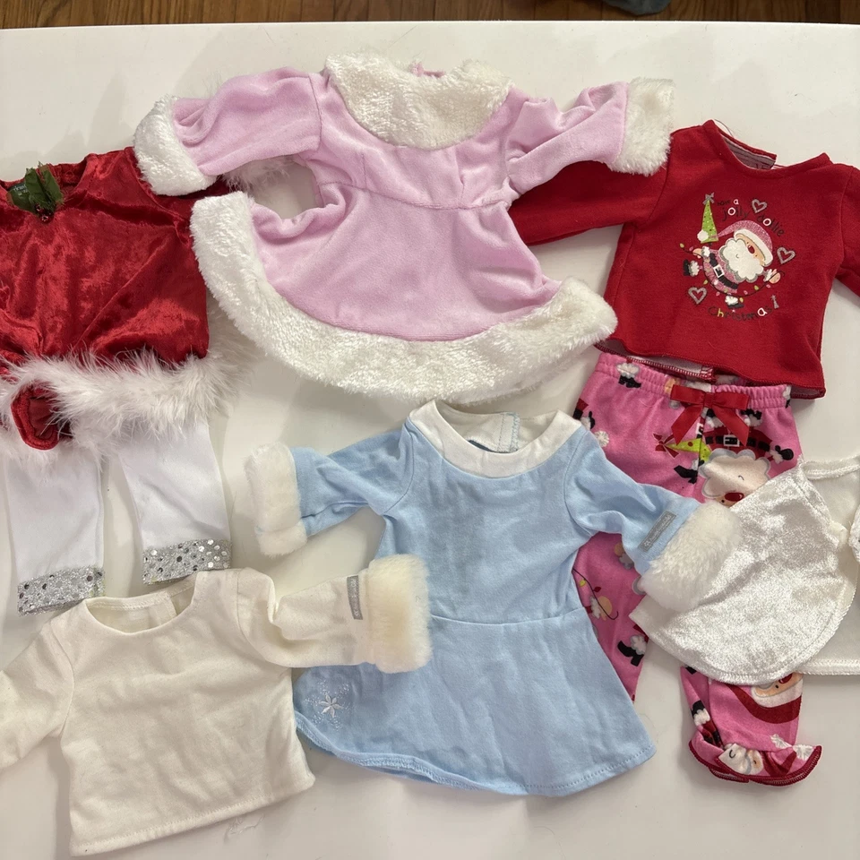 Muñeca American Girl Invierno Vacaciones Navidad Lote Piezas Raras y Retiradas Piel 2000 Foto 4 de 4