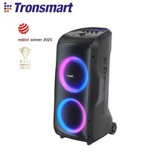 240W, Bluetooth Party Speaker with Guitar/Mic/XLR Input, TWS, 20-Hour Playtime