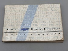 1996 Chevrolet Camaro Owners Manual