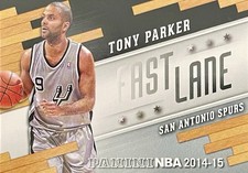 2014-15 Panini Fast Lane TONY PARKER San Anto...