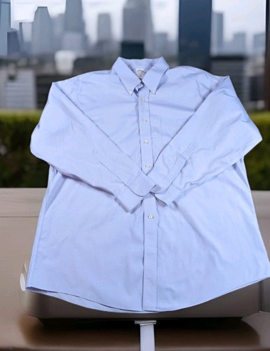 Brooks Brothers Herren 18/34 Oberhemd hellblau top