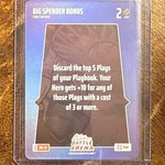 Big Spender Bonus 2026 Bo Jackson Battle Arena Bonus Play Card BPL-19