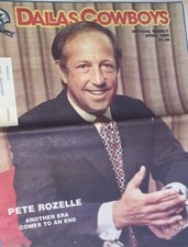 official weekly April 1989 Pete Rozelle another era comes to an end