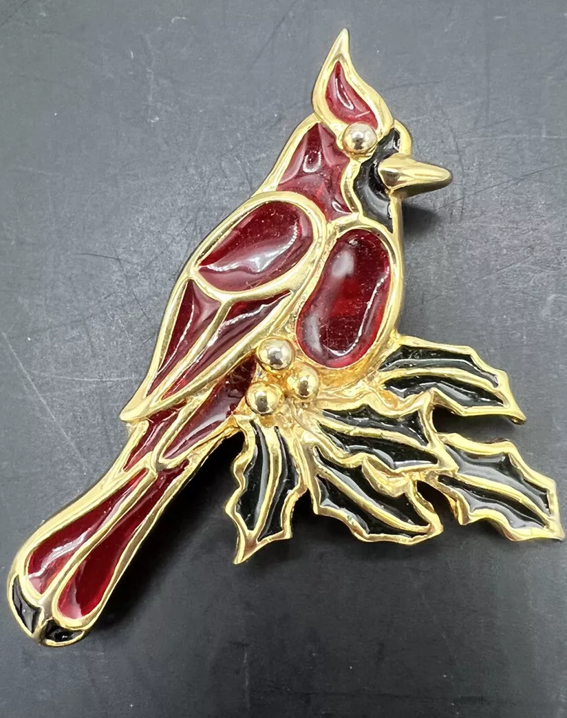 Cardinal brooch sale
