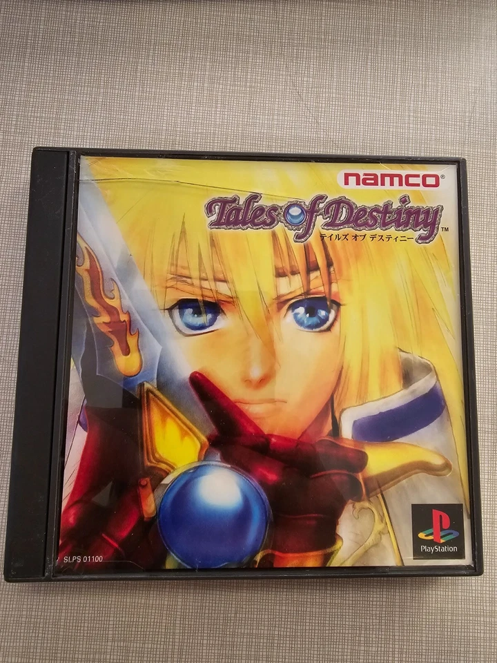 Tales of Destiny  PS1 CIB Spine reg card  Playstation Japan US SELLER - Image 2 of 4