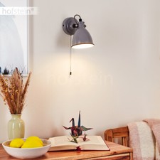 Retro Flur Strahler Schalter Wohn Schlaf Zimmer Leuchten Wand Lampe rund drehbar