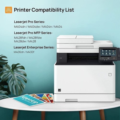 NEW 58A CF258A Toner Cartridge 2 Black (with Chip), Compatible with HP 58A Toner - Bild 4 von 4