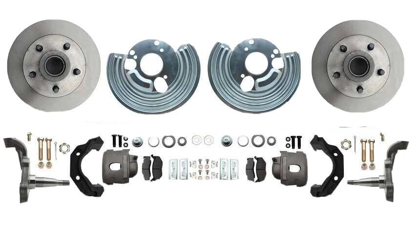 Fits Mopar 1962-74 B E Body Standard Power Disc Brake Conversion Kit Disc Disc — 第 3/4 张图片
