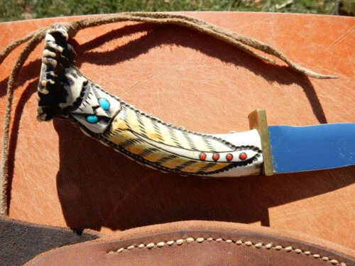 Miller Stainless Steel Blade Collectible Modern Custom & Handmade Fixed Blade Knives