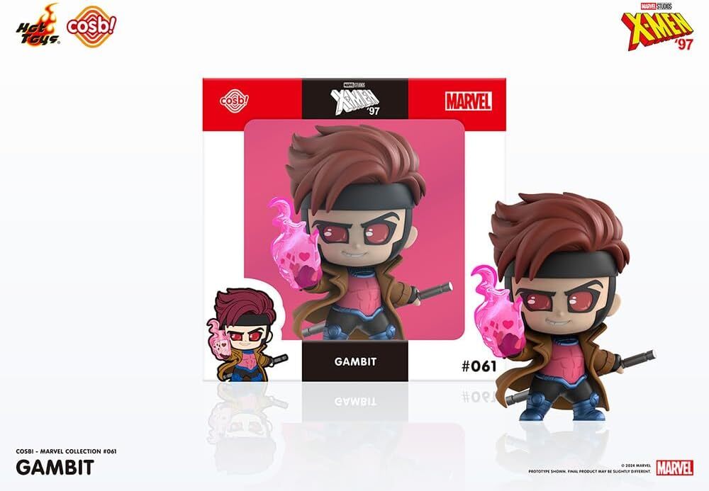 New Hot Toys Cosby Marvel Collection #061 Gambit [Anime X-Men '97