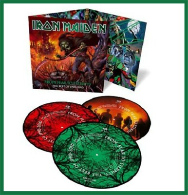 Iron Maiden ''from ear to eternity: best of'' limited picture Vinyl 3LP Album NEU