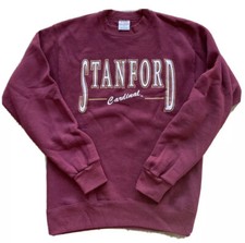 Vintage Stanford Cardinal Crewneck Sweatshirt Size M Made In USA   