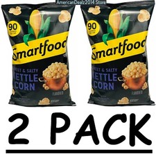 2 PACK - Smartfood Sweet  Salty Kettle Corn Popcorn 7.75 oz Total 15.5 oz 