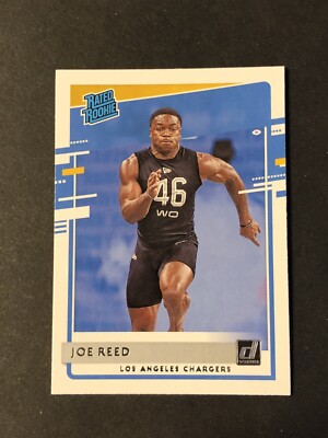 2020 Donruss Rated Rookie Joe Reed Los Angeles Chargers Card #346 | eBay