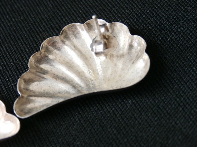 Unique Vintage Sterling Silver Southwestern Earri… - image 2