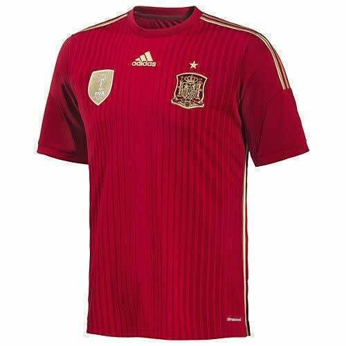 Adidas Spain National Team Morata #7 Football Soccer Jersey Adidas Spain National Team Morata #7 Football Soccer Jersey