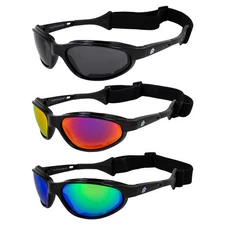 Birdz Eyewear Sail Padded Jetski Sunglasses Goggles Polarized Sports