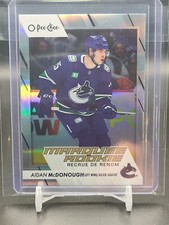 2023-24 O-Pee-Chee Marquee Rookie Foil Aidan McDonough /350 Vancouver Canucks