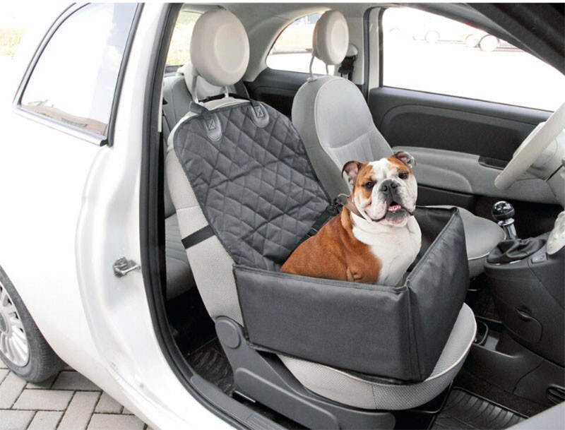 Seggiolino e Coprisedile Auto per Animali Sedile Anteriore o Posteriore - C60478