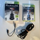 Microsoft Xbox 360 Rocksmith Game with Guitar Cable In Original Box Tested