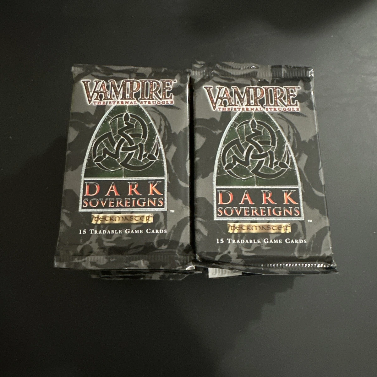 Vampire: The Eternal Struggle Sealed Collectible Card Game Packs