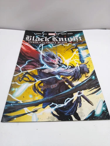 Black Knight Curse Of The Ebony Blade #1 Variant Marvel Comics NM