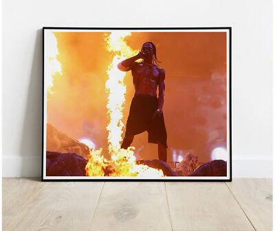 Travis Scott Foto/Poster bis 30 Zoll