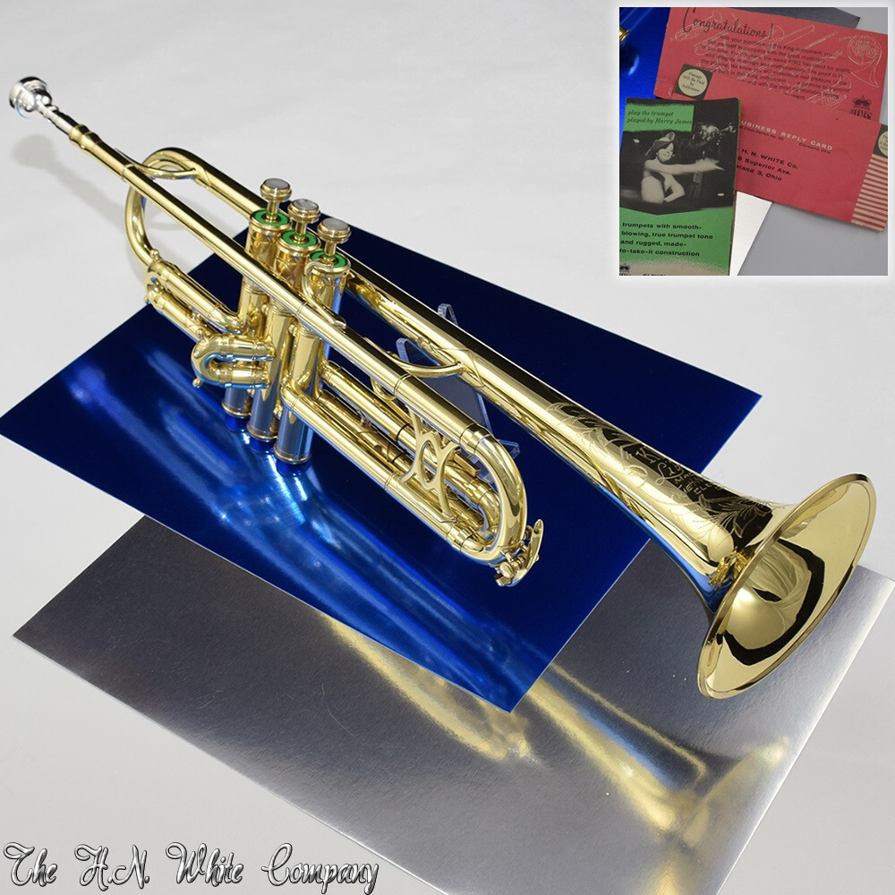 KING Liberty Trumpet Cleveland トランペット Vintage 1947 King Liberty Trumpet in Silver Plate! | eBay