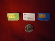 Lot of 3 Sprint CDMA Standard Size Sim Cards NOT FOR ACTIVATION! READ INFO BELOW