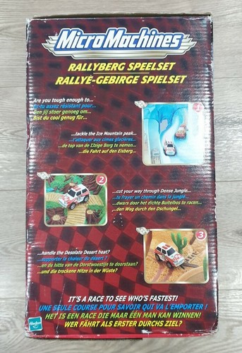 Jeu Micro Machines Rallye Montagne 2002 Hasbro Vintage Rare En Boîte Neuf. - Photo 3/13