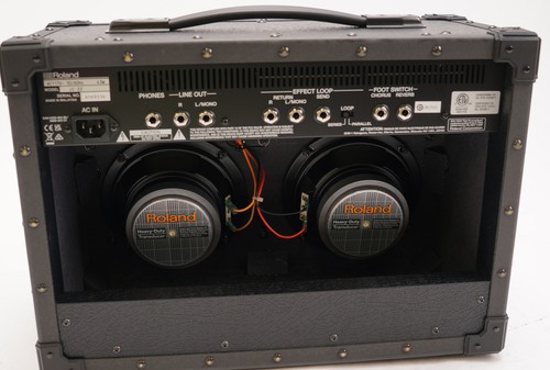 Roland JC-22 Jazz Chorus 40-Watt Guitar Amplifier with Two 6.5-Inch Speakers - Picture 4 of 7