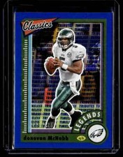 2022 Panini Classics Timeless Tributes Blue Donovan McNabb /125 Philadelphia